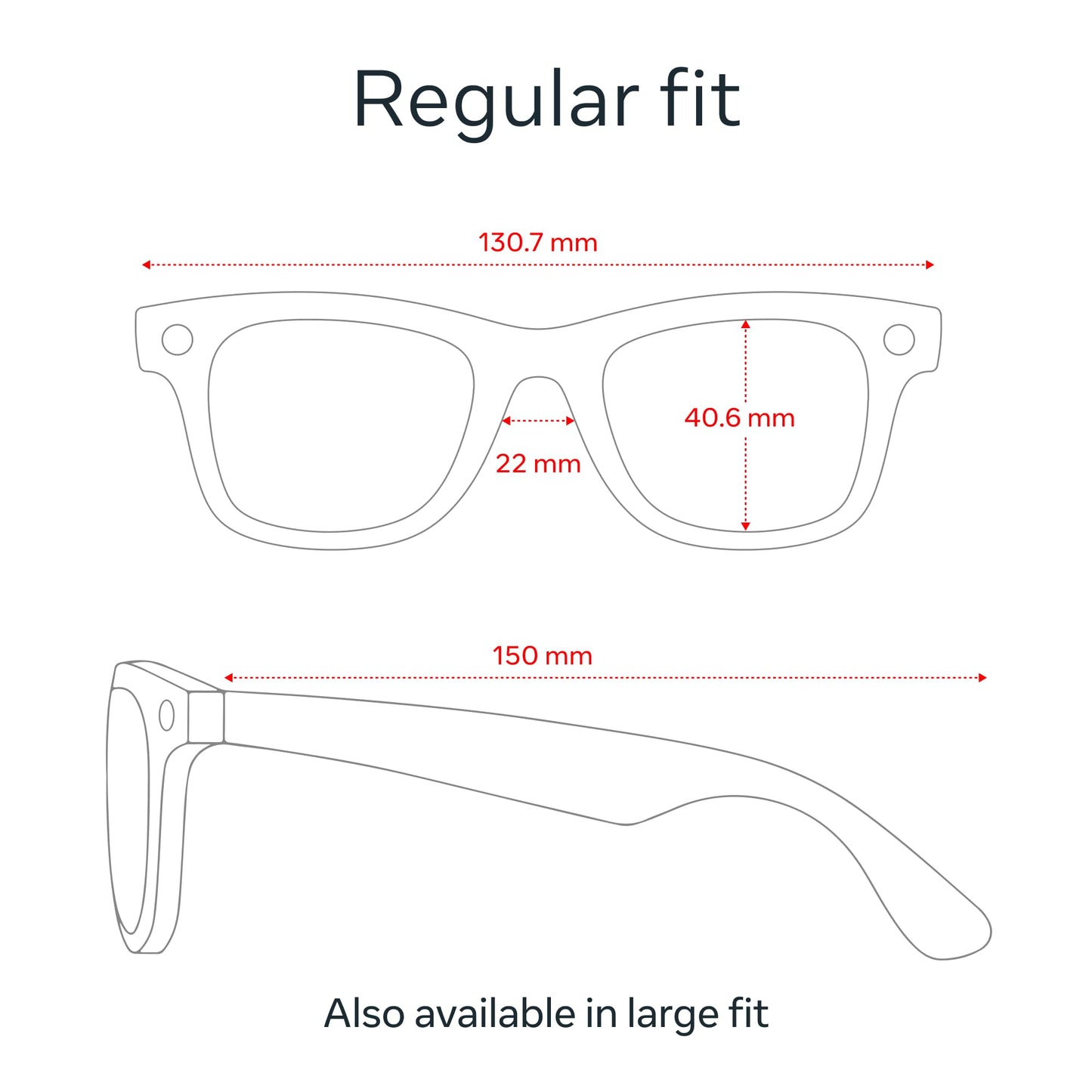 Ray-Ban | Meta Wayfarer Smart Glasses