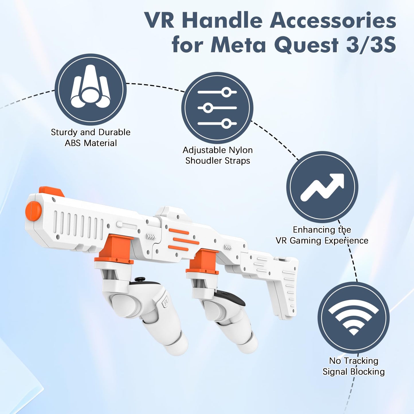 Quick-Release VR Gun Attachment