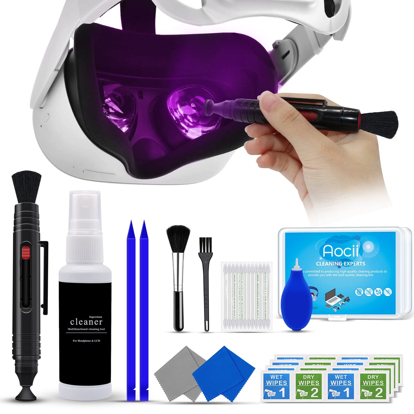 VR Headset Cleaning Kit