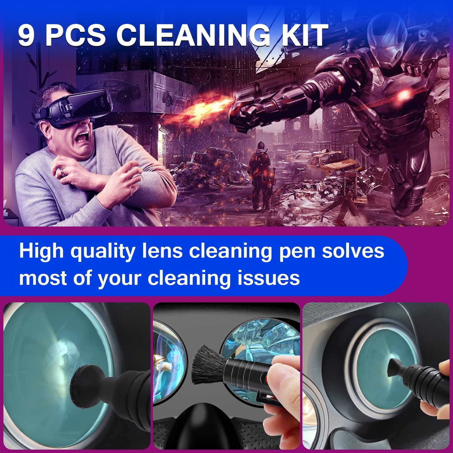 VR Headset Cleaning Kit